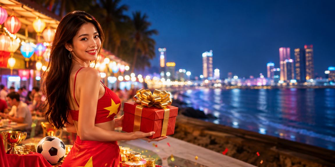 Chợ đêm Nha Trang sôi động – người dùng đặt kèo bóng đá qua điện thoại trong không khí náo nhiệt